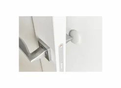 Deurklinkstopper Ø4cm - kunststof - wit set van 6- Deurstoppers