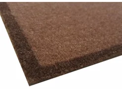 Deurmatten|Deurmatten|Deurmat Eco-clean 67x90cm - polyamide - bruin