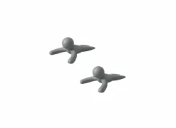 Umbra Deurstopper Buddy Grijs, set van 2- Deurstoppers