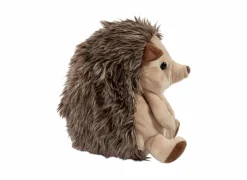 Deurstoppers|Deurstopper Egel H25cm - stof - bruin