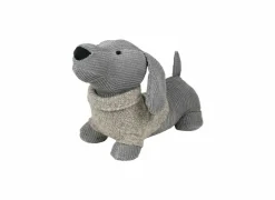 Mars & More Deurstoppers|Deurstopper Teckel taupe