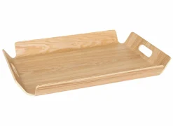 Dienblad Design 45x35x4,5cm - hout - naturel- Dienbladen