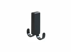 Douchewandhaak Vieste 2x5,5x7cm- Deurkapstokken|Deurkapstokken