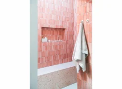 Brabantia Douchewissers|Douchewissers ReNew met deurhaak 24x26cm - silicone - soft beige