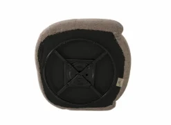 Draaifauteuil Alken 87x87x77cm - stof - roze- Fauteuils