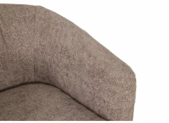 Draaifauteuil Alken 87x87x77cm - stof - roze- Fauteuils