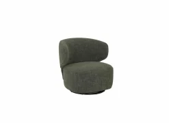 Fauteuils|Draaifauteuil 80x81x70cm - katoen - chacha groen