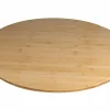 Cosy & Trendy Draaiplateau Lazy Susan Ø75cm - bamboe - naturel- Serveerschalen