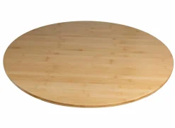 Cosy & Trendy Draaiplateau Lazy Susan Ø75cm - bamboe - naturel- Serveerschalen