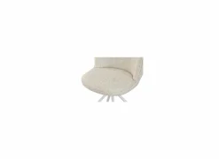 Draaistoel Kappa 55x49x85cm - stof - beige- Eetkamerstoelen