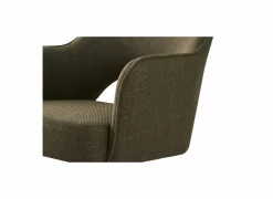 Draaistoel Mesa 55x48x84cm - stof - groen- Eetkamerstoelen