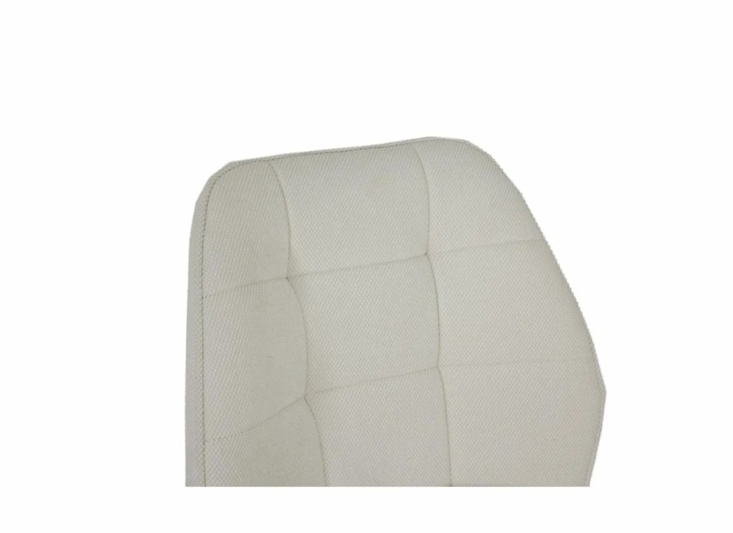 Draaistoel Pareto 48x63x83,5cm - stof - beige- Eetkamerstoelen