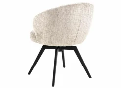 Eetkamerstoelen|Draaistoel stof - beige
