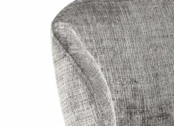 Draaistoel stof - grijs- Eetkamerstoelen