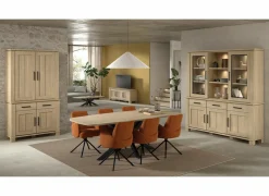 Dressoir Alba  199cm - decor - sand oak nature- Dressoirs