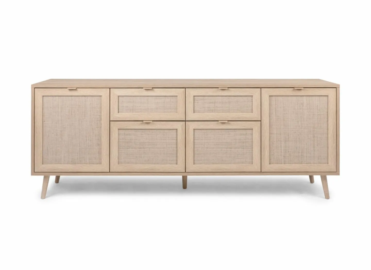 Dressoir Bali 180cm - melamine - sonoma eik- Dressoirs