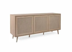 Dressoir Bali 150cm - melamine - sonoma eik- Dressoirs