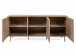 Dressoir Bali 150cm - melamine - sonoma eik- Dressoirs