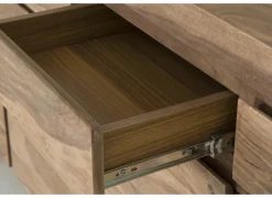 Dressoirs|Dressoir Carbone  225cm - sheesham massief & decor - naturel