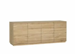 Dressoirs|Dressoir Caviar 225cm - eik massief & decor - naturel