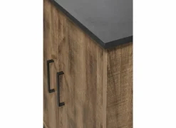 Dressoirs|Dressoir 226cm - decor - bruin & zwart