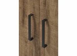 Dressoirs|Dressoir 226cm - decor - bruin & zwart