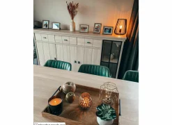 Dressoirs|Dressoir 249cm - decor - natuurlijke olm