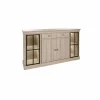 Dressoirs|Dressoir 197cm - decor - natuurlijke olm