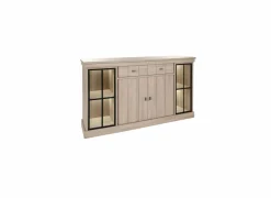 Dressoirs|Dressoir 197cm - decor - natuurlijke olm
