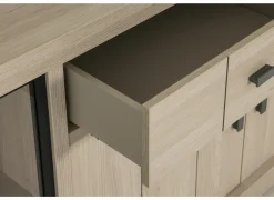 Dressoirs|Dressoir 197cm - decor - natuurlijke olm