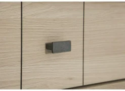 Dressoirs|Dressoir 216cm - decor - natuurlijke olm