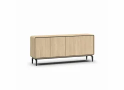 Dressoirs|Dressoir 215cm - melamine - brushed sand oak nature