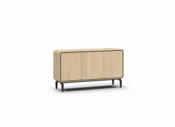 Dressoirs|Dressoir 163cm - melamine - brushed sand oak nature