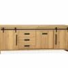 Dressoirs|Dressoir Cottage 225cm - lamulux - naturel