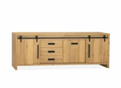 Dressoirs|Dressoir Cottage 225cm - lamulux - naturel