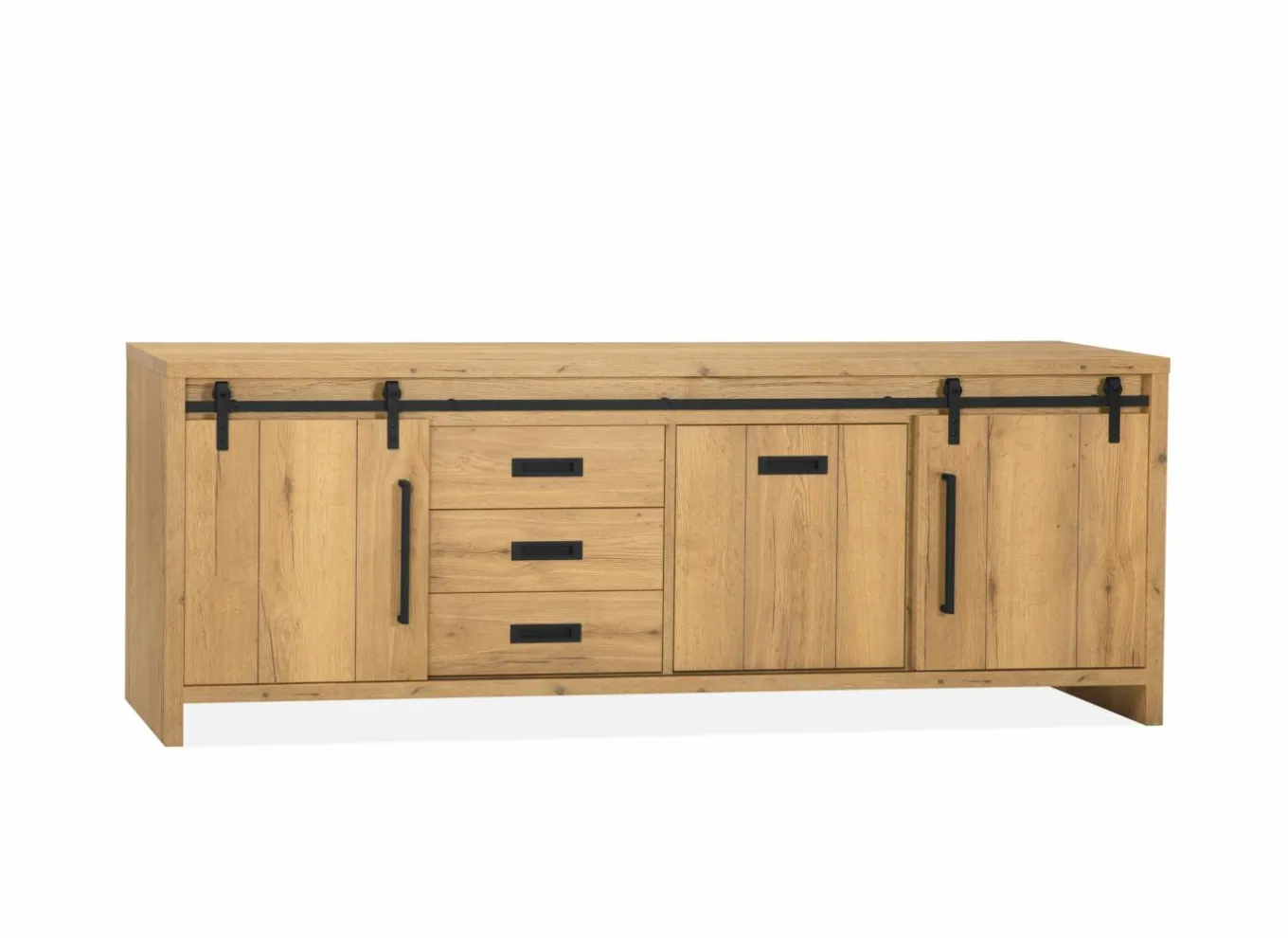 Dressoirs|Dressoir Cottage 225cm - lamulux - naturel
