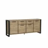 Dressoir Cronos 218cm - decor eik - naturel- Dressoirs