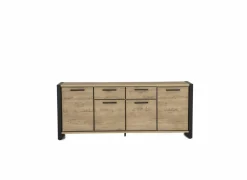 Dressoir Cronos 218cm - decor eik - naturel- Dressoirs