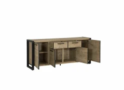 Dressoir Cronos 218cm - decor eik - naturel- Dressoirs