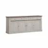 Dressoirs|Dressoir Eline 220cm - decor - white oak & autumn oak