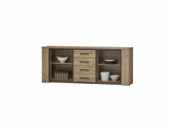 Dressoirs|Dressoir Elio 220cm - melamine - French oak
