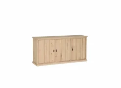Dressoir Grimaldi 180cm - eik massief & decor - naturel- Dressoirs