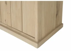 Dressoir Grimaldi 180cm - eik massief & decor - naturel- Dressoirs