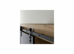 Dressoirs|Dressoir Kaszimiro 213cm - decor - waterford eik & zwart
