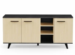Dressoir Kent 161cm - decor - chêne de fil & sidewalk- Dressoirs