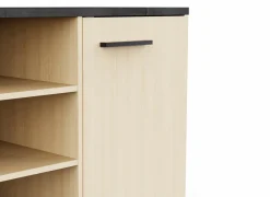 Dressoir Kent 161cm - decor - chêne de fil & sidewalk- Dressoirs