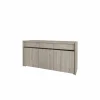 Dressoirs|Dressoir Lucca 194cm - decor - millenium eik & lichtgrijs