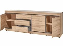 Dressoirs|Dressoir Marnix 248cm - decor - bruin