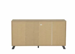 Dressoir Medan 165cm - decor - artisanale eik- Dressoirs