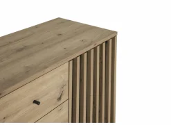 Dressoir Medan 165cm - decor - artisanale eik- Dressoirs